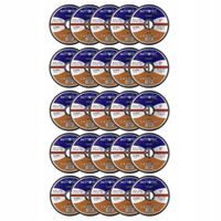 25 szt TARCZA TARCZE DO CIĘCIA METALU 125x1 mocne