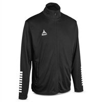 Bluza piłkarska treningowa rozpinana SELECT PISA czarna XL