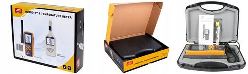 HIGROMETR MIERNIK WILGOTNOŚĆ TEMPERATURA POWIETRZA TERMOHIGROMETR BENETECH na Arena.pl