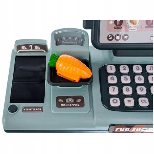 INTERAKTYWNA DUŻA KASA FISKALNA SKLEPOWA TAŚMA WAGA AKCESORIA MIKROFON na Arena.pl