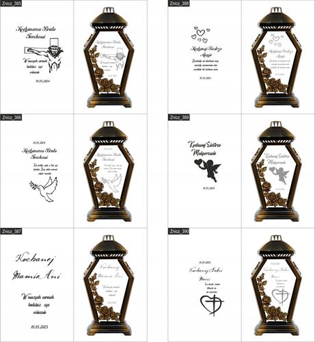 ZNICZ kapliczka Kochanje Córce grawer DEDYKACJA na Arena.pl