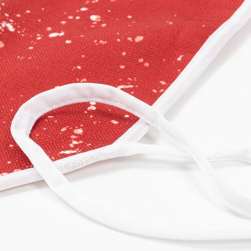 Fartuch lniany Bleached Starry Red do sublimacji na Arena.pl