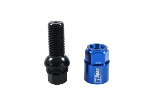 Śruby do kół D1Spec Heptagon 2w1 Stal 12x1.5 Blue na Arena.pl