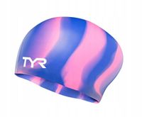 Czepek pływacki na basen silikonowy na długie włosy Long Hair Multi Tyr