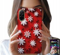 ETUI DO XIAOMI POCO X7 PRO 5G - PŁATKI ŚNIEGU, ŚNIEG, GWIAZDKI, ŚWIĘTA