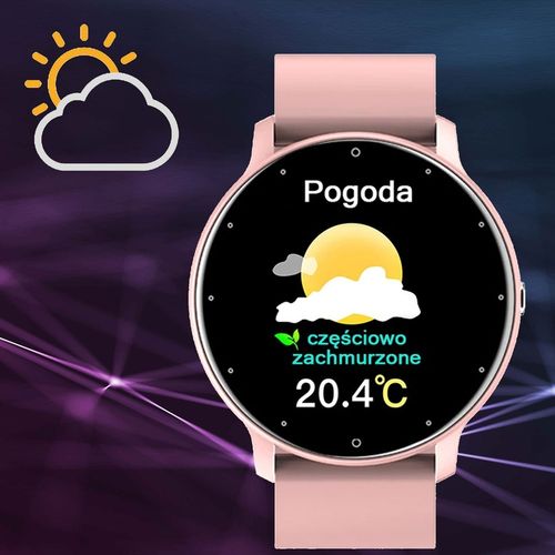 Zegarek SMARTWATCH SMS KROKI PULS POLSKIE MENU na Arena.pl