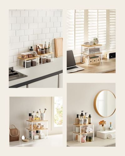 Półki kuchenne x2 - KCS02NW na Arena.pl