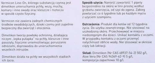 Beaphar VERMIcon Krople przeciwko pasożytom dla kotów 3x1ml na Arena.pl