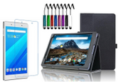 ETUI SKÓRA | LENOVO TAB 4 8 TB-8504x 8504x + SZKŁO