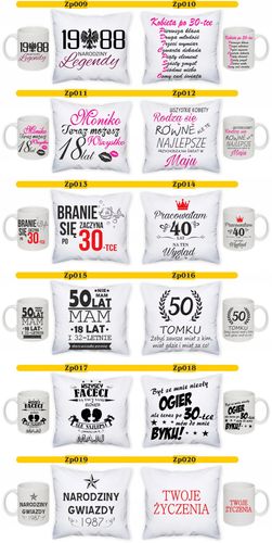 PODUSZKA+KUBEK zestaw prezent Święta Mikołajki na Arena.pl