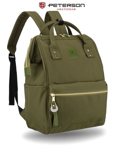 plecak materiałowy ptn alfa-0343 green na Arena.pl