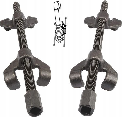 ŚCIĄGACZ DO SPRĘŻYN AMORTYZATORÓW 410mm KUTE na Arena.pl