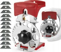 RĘCZNA KOROWARKA MASZYNA DO ŚCIĄGANIA IZOLACJI KABLI PRZEWODÓW NOŻE 12 SZT