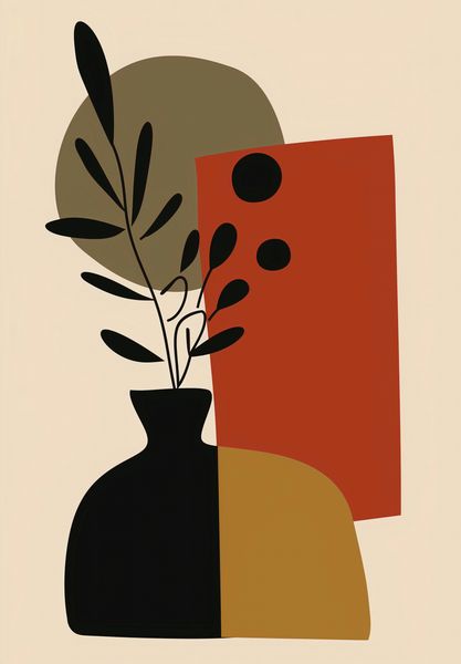 Plakat 68x98cm Dynamika Kompozycji zdjęcie 1
