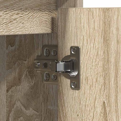 Bufet z LED dąb sonoma 71 x 34.5 x 75 cm na Arena.pl