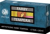 farby tempera 6kol./20ml. 83419901