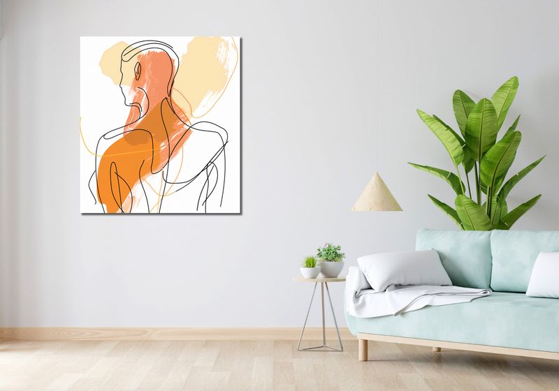 Obraz 90x100cm Kontur Własności zdjęcie 2