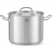 Garnek wysoki Kitchen Line z pokrywką 5 l śr. 200 x 160 h - Hendi 837207