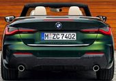 BMW 4 Cabrio 2020+ Listwa CHROM na Klapę