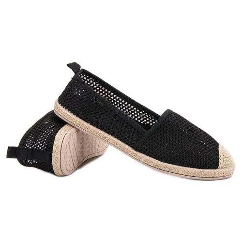 Czarne Tekstylne Espadryle r.41 na Arena.pl