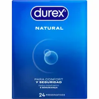 durex natural plus 24 sztuki - ergonomiczne, lateksowe, zapachowe