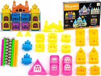 KLOCKI MAGNETYCZNE MAŁY ZAMEK 60 EL.