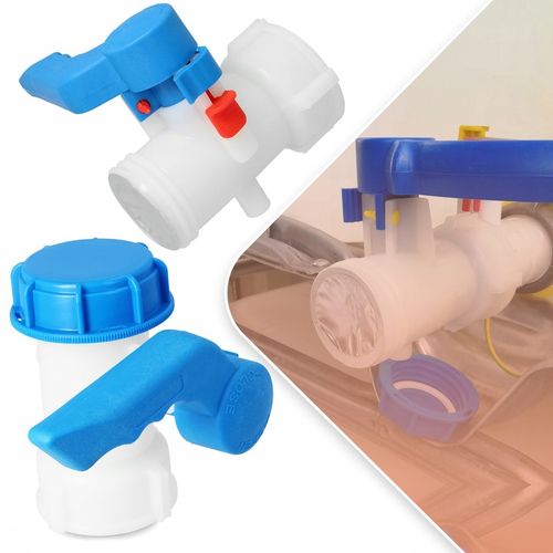 Zawór IBC Mauser MAUZER S60x6 MOTYLKOWY Kran Złącze Wylot Zbiornika na Arena.pl