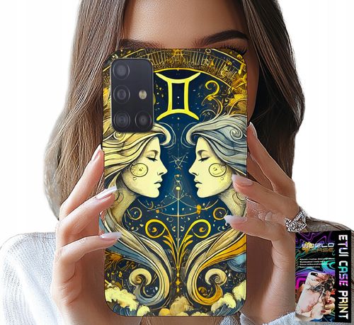 ETUI DO SAMSUNG GALAXY A51 - ZNAK ZODIAKU, BLIŹNIĘTA ASTRONOMIA CASE na Arena.pl