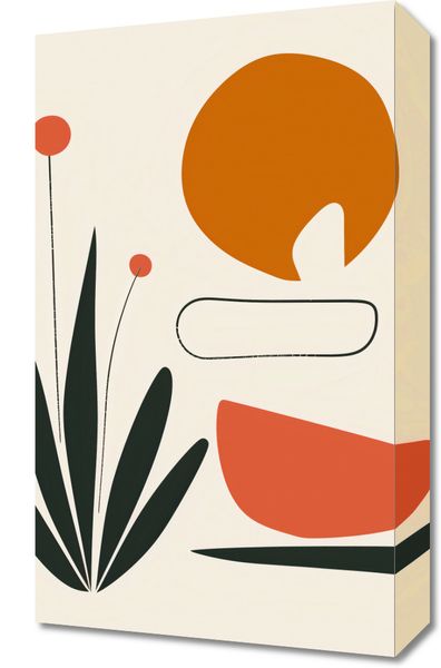 Obraz 30x50cm Abstrakcyjny Zen zdjęcie 1