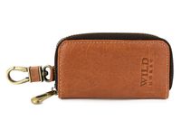 Etui Na Klucze Premium Skórzane Kluczówka Wild Horse Camel P84