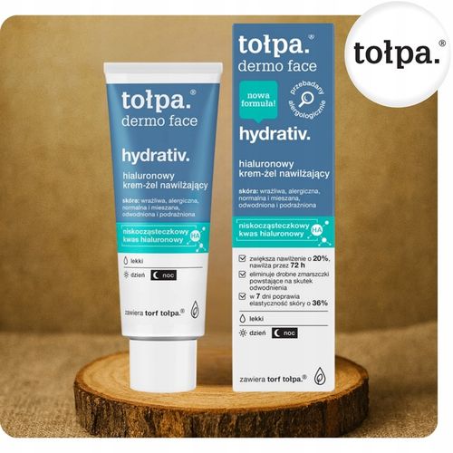 Krem-Żel Lekki Hialuronowy Nawilżający na Dzień na Noc Hydrativ 40 ml na Arena.pl