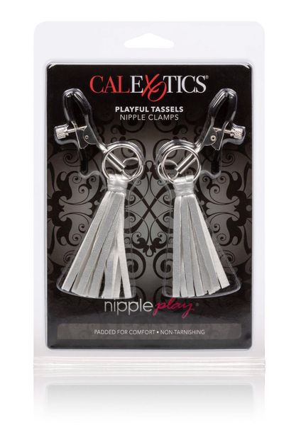 Playful Tassels Nipple Clamps Silver zdjęcie 2