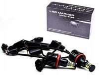 ŻARÓWKI RINGI MARKER LED H8 BMW E60 E61 E70 E71 E90 E91 Z4 X5 X6 F01 160W