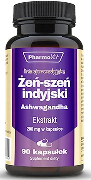 Żeń Szeń Indyjski Pharmovit 90 kapsułek zdjęcie 1