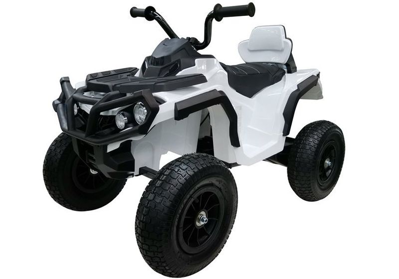 Quad na Akumulator BDM0906 Pompowane Koła Biały zdjęcie 6