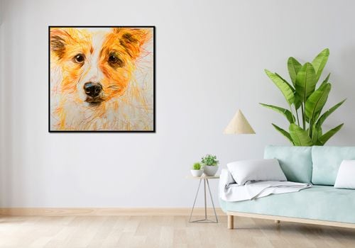 Plakat 100x100cm Uroczy Gość na Arena.pl