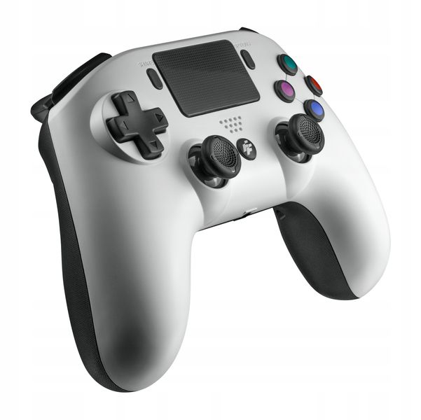 kontroler do ps4/pc pad flashfire bluetooth p201w - biały zdjęcie 4