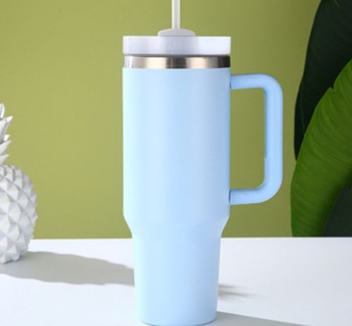 KUBEK TERMICZNY ZE SŁOMKĄ 1200ML KUBEK TERMICZNY ZE SŁOMKĄ BŁĘKITNY na Arena.pl