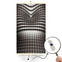 Grzejnik TRIO z REGULATOREM TEMPERATURY wzór: ABSTRAKCJA