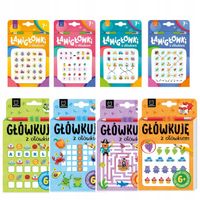 Pakiet na podróż dla dziecka Łamigłówki Krzyżówki podręczne książeczki