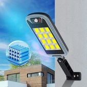 MOCNA LAMPA SOLARNA 400W LED ULICZNA Z CZUJNIKIEM ZMIERZCHU I RUCHU PILOT