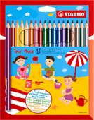 Kredki Trio 18Kol. Stabilo Z Zawieszką 203/18-1
