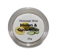 Wosk do masażu "Melon & Ogórek" 25g