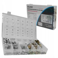 ZESTAW NITONAKRĘTEK STALOWYCH I ALUMINIOWYCH M3-M10 300 SZTUK NITONAKRĘTKA