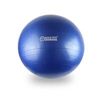piłka gimnastyczna master super ball 85 cm niebieska
