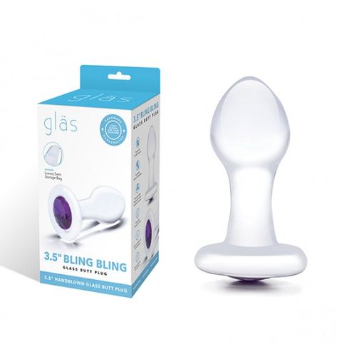 Glas - Bling Bling Glass Butt Plug na Arena.pl