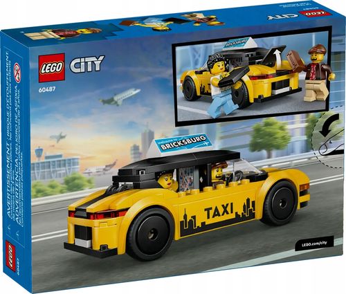 60487 - lego city - żółta taksówka na Arena.pl
