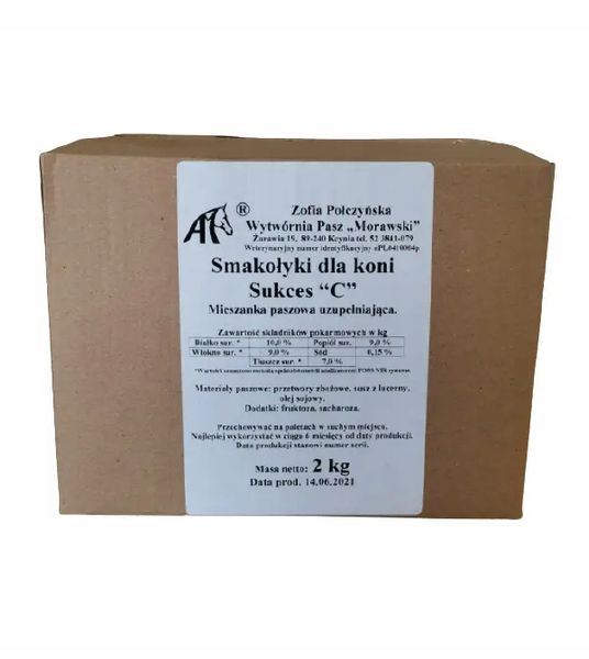 SUKCES CUKIERKI, Smakołyki dla koni, witaminy zdjęcie 1