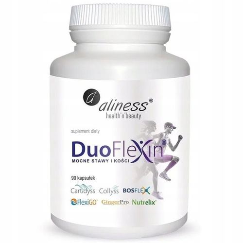 Aliness Duoflexin KOLAGEN TYP I II WIT. C MOCNE STAWY I KOŚCI VEGE 90k na Arena.pl