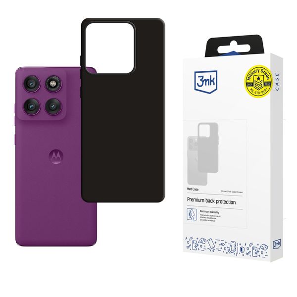 motorola edge 60 pro - 3mk matt case zdjęcie 3